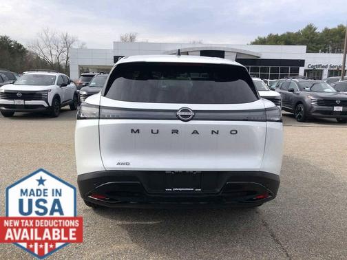 Everest White Pearl Tricoat 2026 Nissan Murano SV