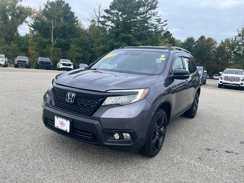 Modern Steel Metallic 2019 Honda Passport Elite
