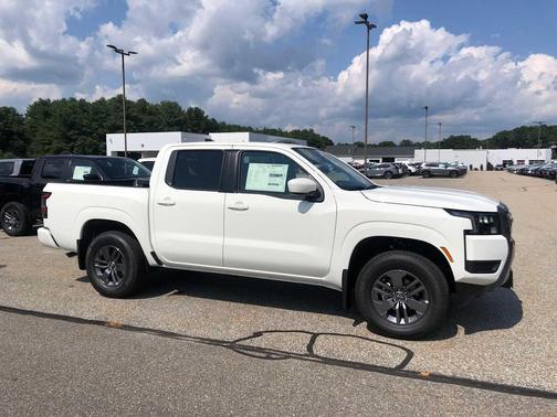 Glacier White 2026 Nissan Frontier SV