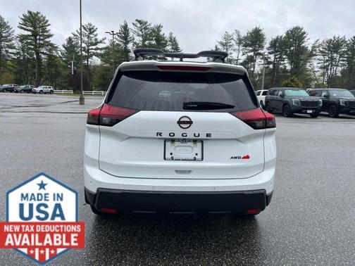 Everest White Pearl Tricoat 2026 Nissan Rogue Rock Creek
