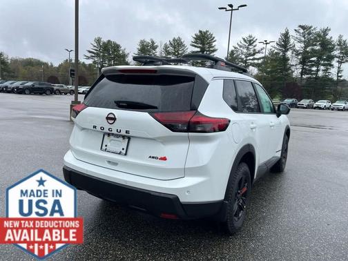 Everest White Pearl Tricoat 2026 Nissan Rogue Rock Creek