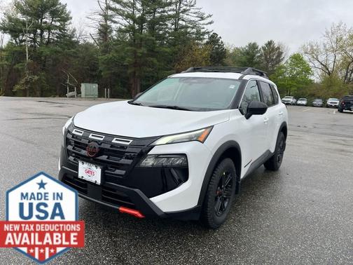 Everest White Pearl Tricoat 2026 Nissan Rogue Rock Creek