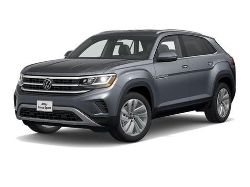 Platinum Gray Metallic 2022 Volkswagen Atlas Cross Sport 3.6L V6 SE w/Technology