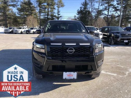 Super Black 2026 Nissan Frontier SV