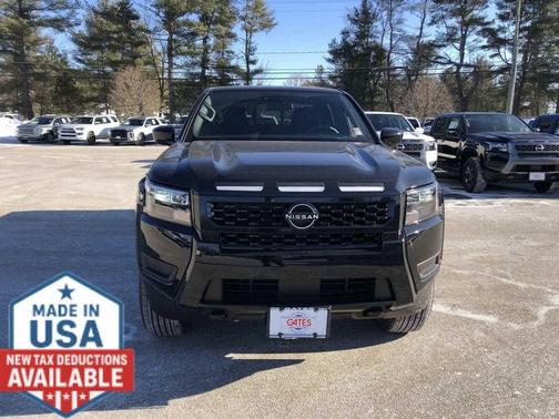 Super Black 2026 Nissan Frontier SV