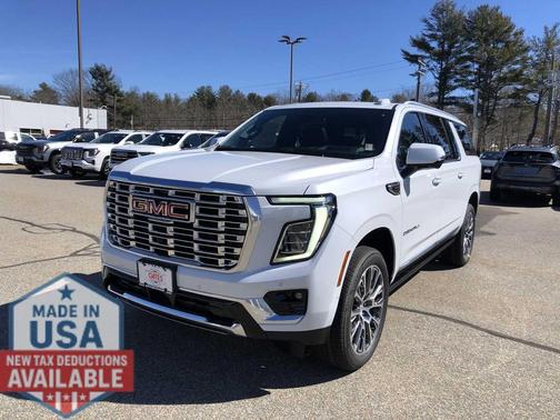 Glacier White Tricoat 2026 GMC Yukon XL Denali