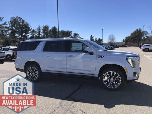 Glacier White Tricoat 2026 GMC Yukon XL Denali