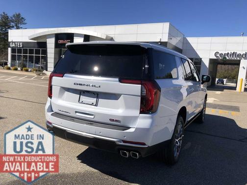 Glacier White Tricoat 2026 GMC Yukon XL Denali