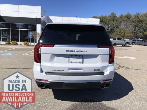 Glacier White Tricoat 2026 GMC Yukon XL Denali