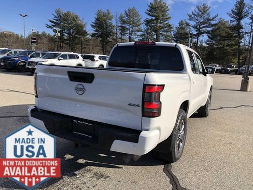 Glacier White 2026 Nissan Frontier SV