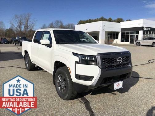 Glacier White 2026 Nissan Frontier SV