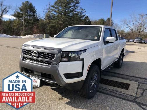 Glacier White 2026 Nissan Frontier SV