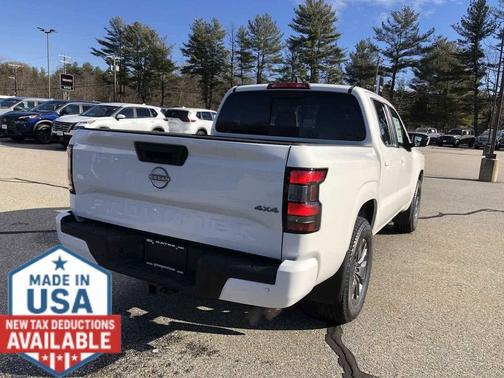 Glacier White 2026 Nissan Frontier SV