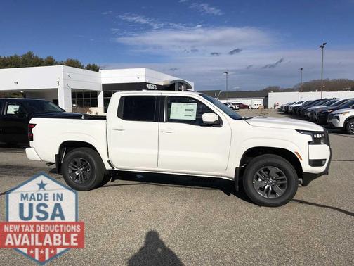 Glacier White 2026 Nissan Frontier SV