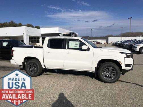Glacier White 2026 Nissan Frontier SV