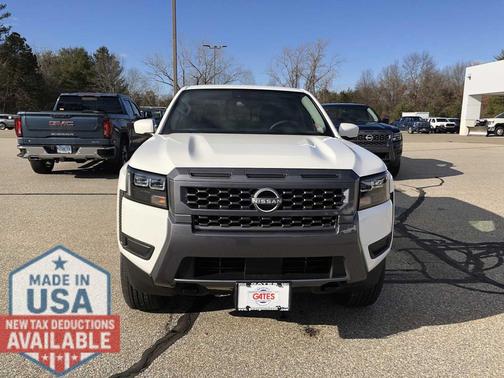 Glacier White 2026 Nissan Frontier SV