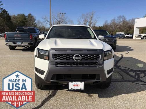 Glacier White 2026 Nissan Frontier SV