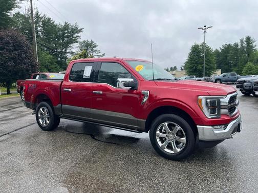 Rapid Red Metallic Tinted Clearcoat 2022 Ford F-150 King Ranch