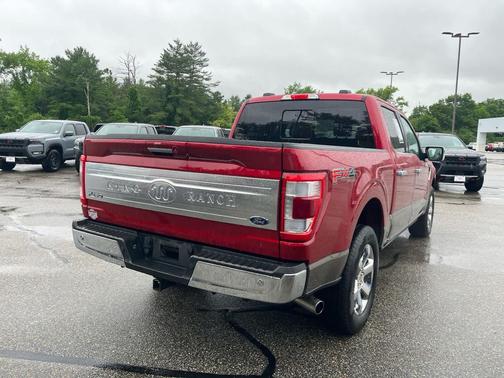 Rapid Red Metallic Tinted Clearcoat 2022 Ford F-150 King Ranch