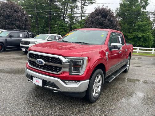 Rapid Red Metallic Tinted Clearcoat 2022 Ford F-150 King Ranch