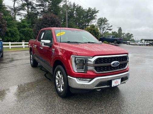 Rapid Red Metallic Tinted Clearcoat 2022 Ford F-150 King Ranch