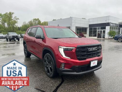 Volcanic Red Tintcoat 2026 GMC Acadia Elevation AWD