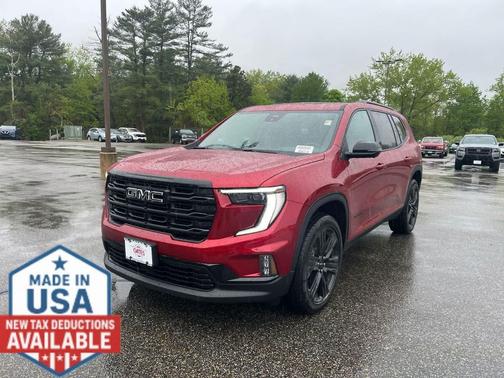 Volcanic Red Tintcoat 2026 GMC Acadia Elevation AWD