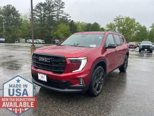 Volcanic Red Tintcoat 2026 GMC Acadia Elevation AWD
