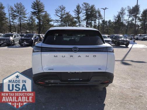 Everest White Pearl Tricoat 2026 Nissan Murano SL