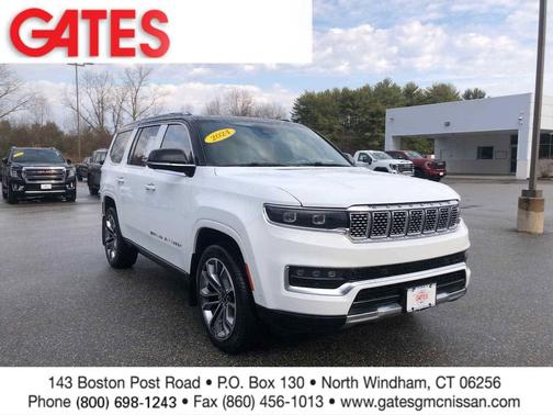 Bright White Clearcoat 2024 Jeep Grand Wagoneer Series III 4x4