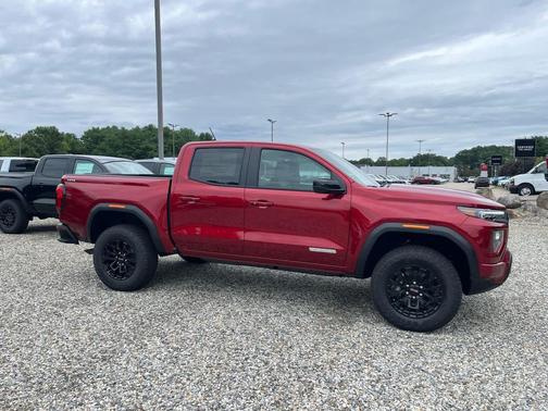Volcanic Red Tintcoat 2026 GMC Canyon Elevation