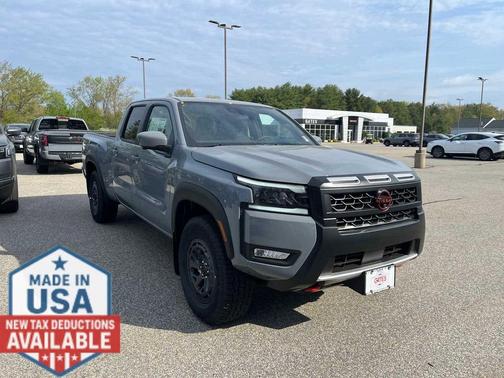 Boulder Gray Pearl 2026 Nissan Frontier PRO-4X
