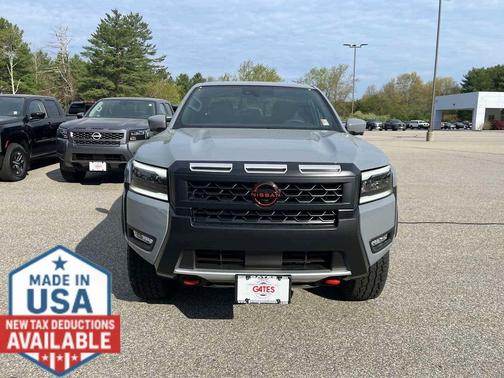Boulder Gray Pearl 2026 Nissan Frontier PRO-4X