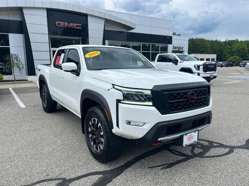 Glacier White 2024 Nissan Frontier PRO-4X