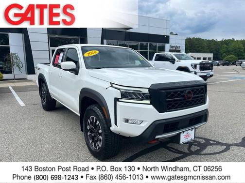 Glacier White 2024 Nissan Frontier PRO-4X