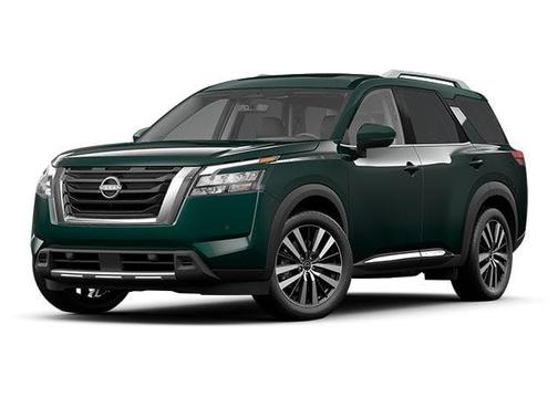Green 2023 Nissan Pathfinder Platinum 4WD