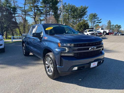 Northsky Blue Metallic 2021 Chevrolet Silverado 1500 RST