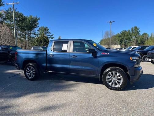 Northsky Blue Metallic 2021 Chevrolet Silverado 1500 RST