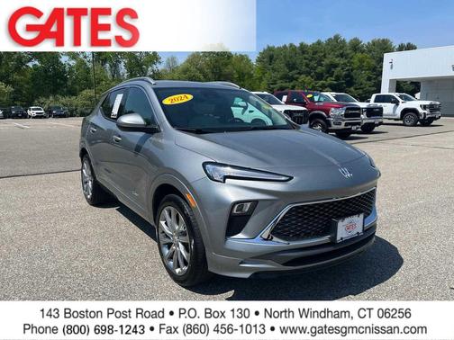 Moonstone Gray Metallic 2024 Buick Encore GX Avenir