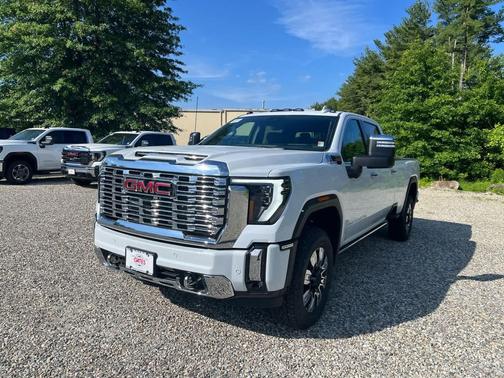 Glacier White Tricoat 2026 GMC Sierra 3500 Denali