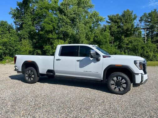 Glacier White Tricoat 2026 GMC Sierra 3500 Denali