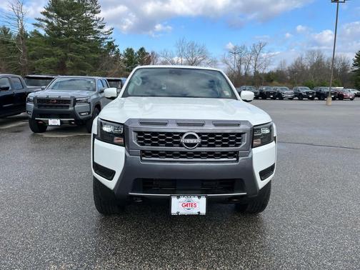 Glacier White 2026 Nissan Frontier SV