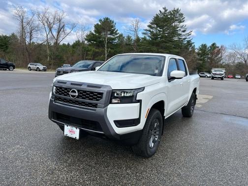 Glacier White 2026 Nissan Frontier SV