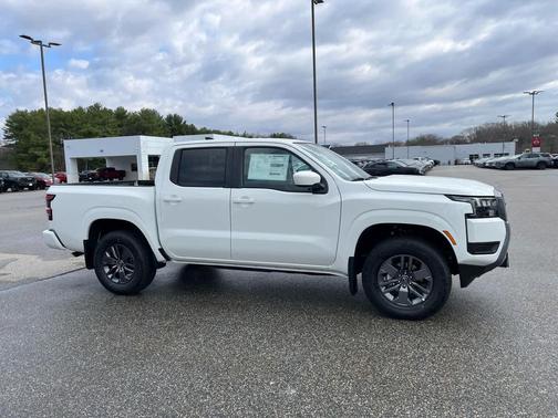 Glacier White 2026 Nissan Frontier SV