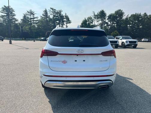 Quartz White 2021 Hyundai SANTA FE Calligraphy