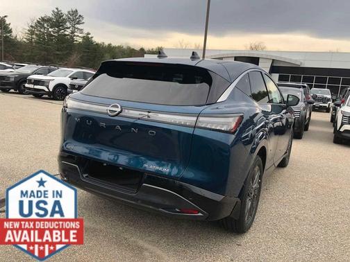 Aurora Blue Pearl Metallic 2026 Nissan Murano Platinum