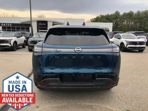 Aurora Blue Pearl Metallic 2026 Nissan Murano Platinum