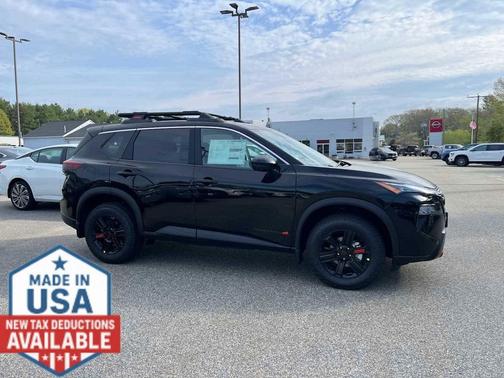 Super Black 2026 Nissan Rogue Rock Creek
