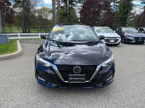 Super Black 2021 Nissan Sentra SR