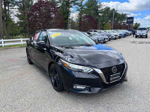 Super Black 2021 Nissan Sentra SR